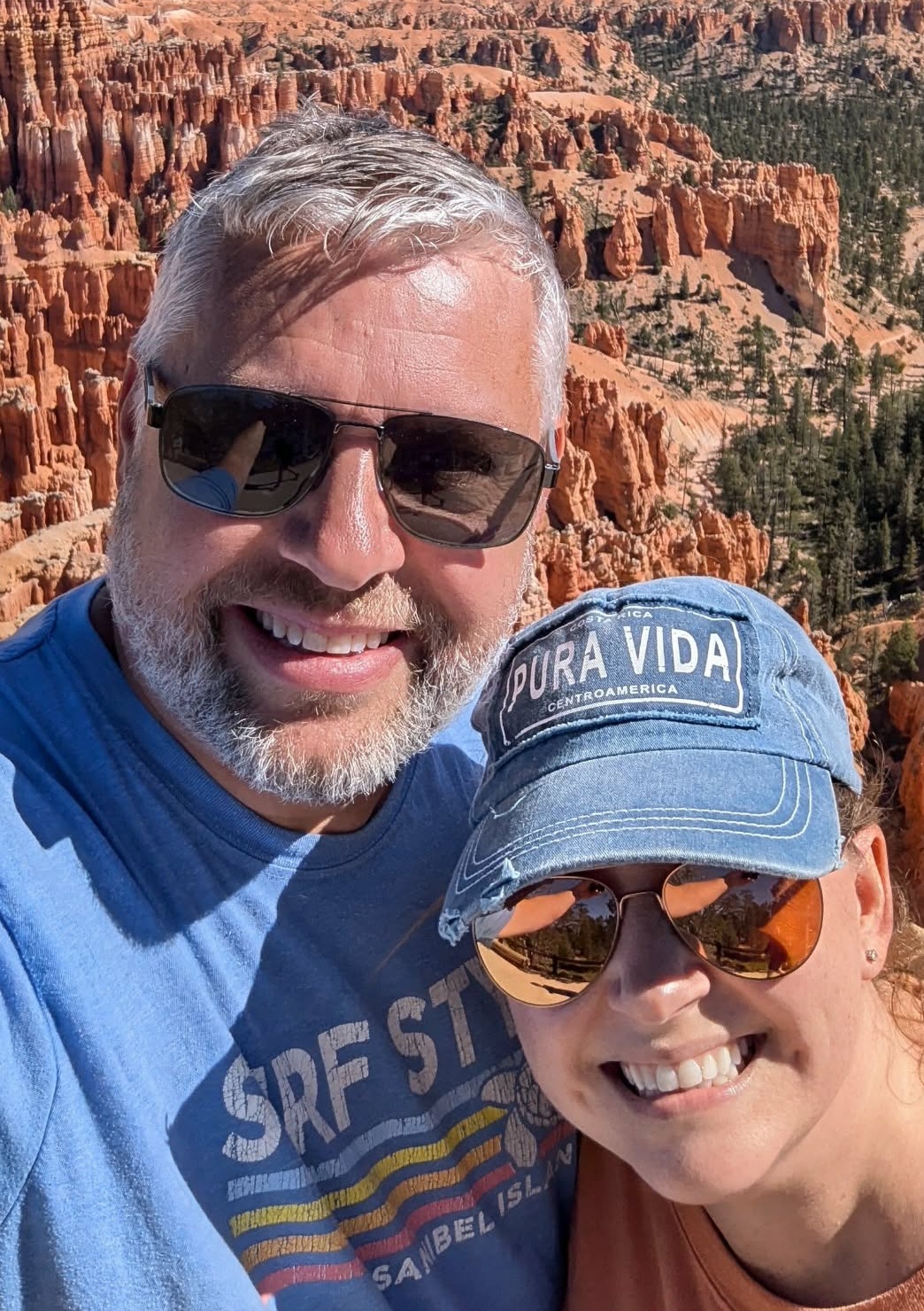 Steve and his wife